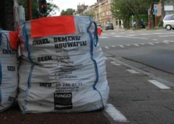 IVAGO Bouwafvalzak = Ophaling privé 1000kg t.w.v. €135 beschikbaar voor biedingen
