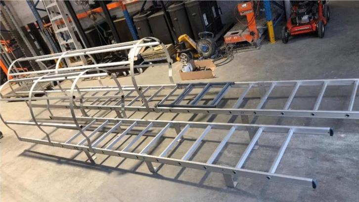 noodladder nood ladder , noodtrap nood trap 2 stuks, Doe-het-zelf en Bouw, Ladders en Trappen, Ladder, Ophalen