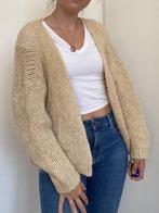 Sora Gebreide Bernadette vest | Beige, Enlèvement ou Envoi, Comme neuf, Sora by Jbc, Taille 36 (S)