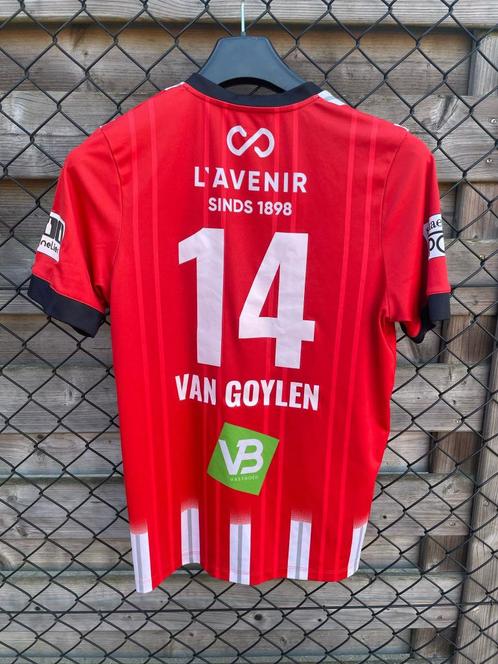 Matchworn - Van Goylen (14) - K. Lyra-Lierse - 2024-25, Sport en Fitness, Voetbal, Gebruikt, Shirt, Maat M, Ophalen of Verzenden
