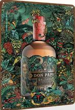 Metalen reclamebord Don papa rum 4  - retro vintage mancave, Ophalen of Verzenden, Zo goed als nieuw, Reclamebord