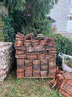 Environ 500 tuiles Pottelberg et Sterreberg, Doe-het-zelf en Bouw, Ophalen, Gebruikt, Steen of Klei, 15 m² of meer