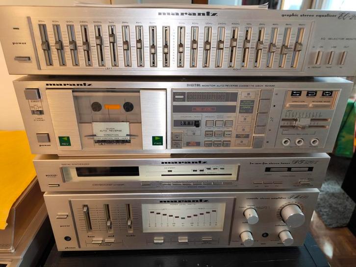 MARANTZ VINTAGE STEREO-HIFI, Audio, Tv en Foto, Stereoketens, Gebruikt, Ophalen of Verzenden