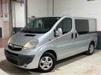 OPEL VIVARO 2.0CDTI AUTOMAAT DUBBELCABINE 6PL NAVI AIRCO FUL, 4 deurs, Stof, Zwart, Bedrijf