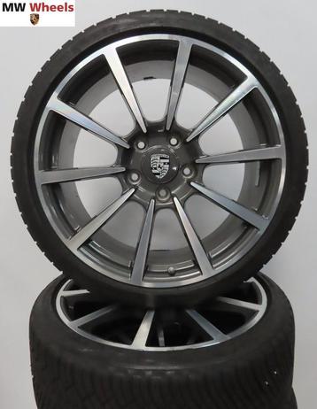 Porsche 20 inch Origineel 911 991 4S velgen met winterbanden beschikbaar voor biedingen