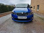 Skoda fabia RS 1.4TSI 180pk dsg, Auto's, Euro 5, Stof, Zwart, Blauw