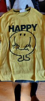 T-Shirt Mr Happy XL, Vêtements | Hommes, Jaune, Porté, Taille 56/58 (XL), Enlèvement ou Envoi