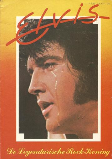 Boekje - ELVIS PRESLEY - Elvis, De Legendarische Rock Koning beschikbaar voor biedingen