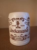 Chope en grès  LINDEMANS, Collections, Enlèvement ou Envoi, Neuf, Chope(s)