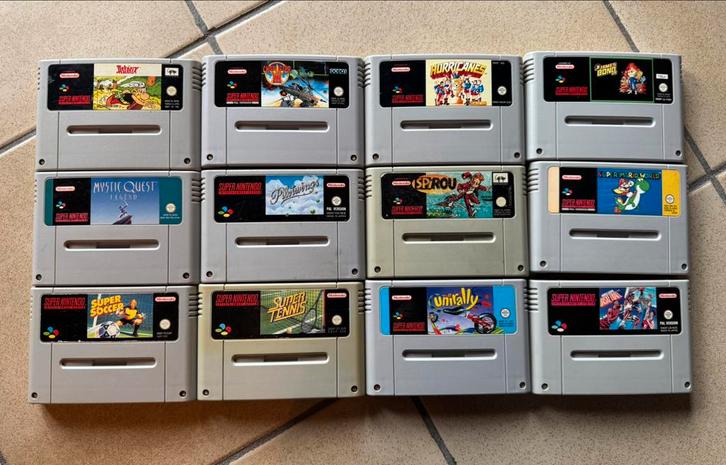 Super Nintendo (SNES) spellen, Games en Spelcomputers, Games | Nintendo Super NES, Zo goed als nieuw, Ophalen of Verzenden