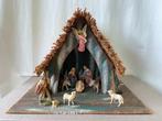 Vintage kerststal, Ophalen of Verzenden, Zo goed als nieuw