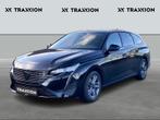 Peugeot 308 SW Allure Hybrid 136 e-DSC6, Auto's, 1199 cc, Zwart, Break, 5 deurs