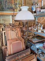 Prachtige antieke petroleum hanglamp – – Originele staat, Antiek en Kunst, Ophalen of Verzenden