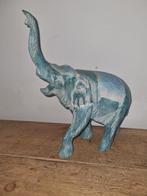 Elephant en bois massif, Antiquités & Art, Enlèvement ou Envoi