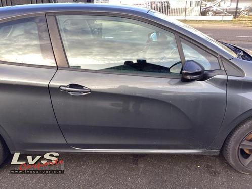 Portier 2Deurs rechts van een Peugeot 208 (KTPD), Auto-onderdelen, Carrosserie, Deur, Peugeot, Gebruikt, 3 maanden garantie, Ophalen of Verzenden