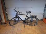 Herenfiets, mat zwart, Fietsen en Brommers, Ophalen, Versnellingen, Batavus, Zo goed als nieuw