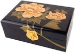 Houten sieradendoos pioenrozen | GRATIS LEVERING, -, Verzenden, LACHINEUSE, -