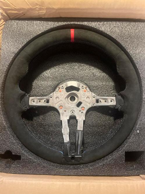 Bmw alcantara stuur, rode 12H markering. F20 F21 F30 F32 etc, Auto-onderdelen, Besturing, BMW, Nieuw, Ophalen of Verzenden