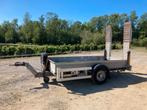 aanhangwagen 6T met oprijrampen, Ophalen, Gebruikt