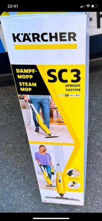 Balai vapeur sol Kärcher SC 3 Upright EasyFix, Enlèvement, Comme neuf