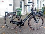 Zwarte damesfiets Gazelle Heavy Duty, Fietsen en Brommers, Ophalen, Gebruikt, 47 tot 50 cm, Versnellingen