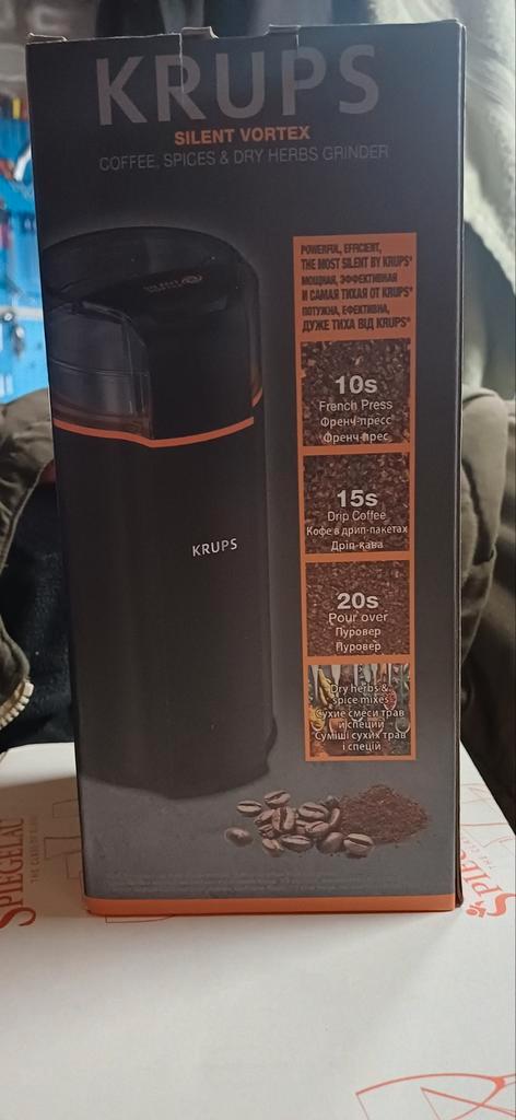 Krups Silent Vortex wegens dubbele aankoop, Elektronische apparatuur, Koffiemachine-accessoires, Ophalen of Verzenden