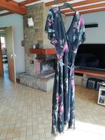Superbe longue robe pour dame, entièrement doublée pour été, Comme neuf, Noir, Taille 46/48 (XL) ou plus grande, Enlèvement