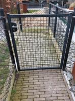 Draadafsluiting + tuinpoort, Tuin en Terras, Tuinhekken en Hekwerk, Ophalen, Gebruikt, Tuinhek, Met poort