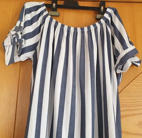 Jurk met korte mouwen maat S/M (één maat), Kleding | Dames, Jurken, Zo goed als nieuw, Maat 36 (S), Ophalen of Verzenden