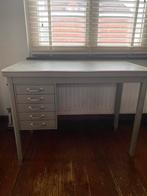Oude Metalen bureau, Huis en Inrichting, Bureaus, Ophalen, Gebruikt, Bureau