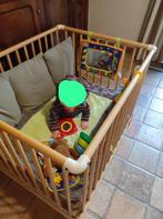 Houten park, Kinderen en Baby's, Ophalen, Zo goed als nieuw, Rechthoekig, In hoogte verstelbaar