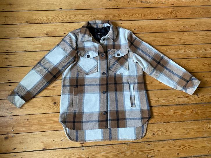 Jas, Vero Moda, maat M, in mooie staat, Kleding | Dames, Jassen | Winter, Gedragen, Maat 38/40 (M), Bruin, Ophalen of Verzenden