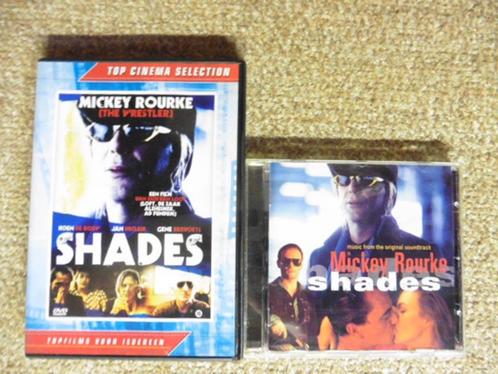 Shades (1999-Erik Van Looy)  Mickey Rourke  (DVD+CD), Cd's en Dvd's, Dvd's | Thrillers en Misdaad, Gebruikt, Actiethriller, Vanaf 16 jaar
