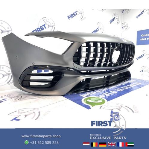 W177 A KLASSE 2021 A45 A45S AMG VOORBUMPER MAT GRIJS COMPLEE, Auto-onderdelen, Carrosserie, Bumper, Mercedes-Benz, Voor, Gebruikt