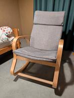 Schommelstoel, Ophalen, Hout, Gebruikt, Eén