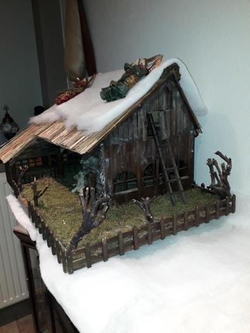 crèche de Noël faite main, Divers, Enlèvement