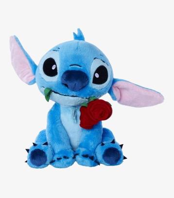 Stitch met roos knuffel beschikbaar voor biedingen