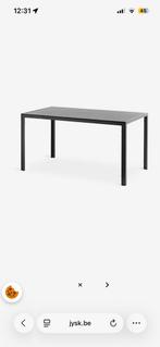 Te koop eettafel en 2 banken, Huis en Inrichting, Tafels | Eettafels, Ophalen, Gebruikt, Vijf personen of meer, Rechthoekig