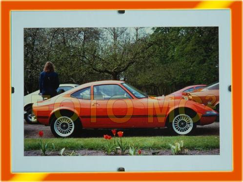 Kadertje met foto OPEL GT, Verzamelen, Automerken, Motoren en Formule 1, Zo goed als nieuw, Verzenden