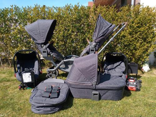 ABC zoom duowagen, alle mogelijke combinaties!, Kinderen en Baby's, Kinderwagens en Combinaties, Zo goed als nieuw, Combiwagen