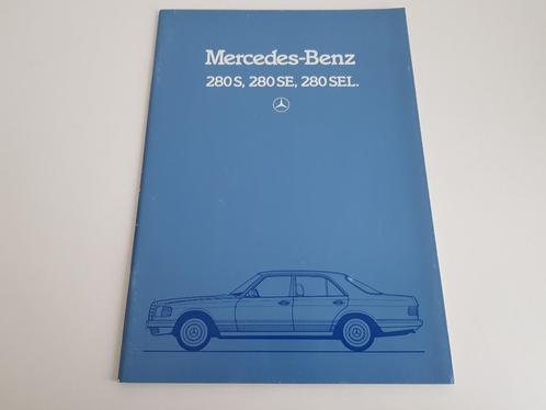 Mercedes-Benz 280S | 280SE | Brochure 280SEL - 08/1981 - NL, Livres, Autos | Brochures & Magazines, Mercedes, Enlèvement ou Envoi