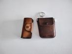 2 anciens porte-clés en cuir, Collections, Porte-clés, Enlèvement ou Envoi, Utilisé