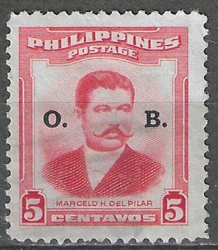 Filipijnen 1959 - Yvert 86SE - Marcelo Hilario del Pila (ST), Postzegels en Munten, Postzegels | Azië, Gestempeld, Verzenden