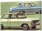 Opel Kadett flyer brochure folder uit de jaren 60, Boeken, Verzenden, Zo goed als nieuw, Opel, Collectif