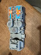 hot Wheels track builder loop met power booster, Racebaan, Ophalen of Verzenden, Zo goed als nieuw, Zelf te bouwen