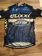 Shirt etixx quikstep gesigneerd lampaert en oa pieter serry, Enlèvement ou Envoi, Comme neuf, Maillot