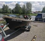 Aluminium Boot, Watersport en Boten, Vis- en Consoleboten, Ophalen, Tot 10 pk, Aluminium, Zo goed als nieuw