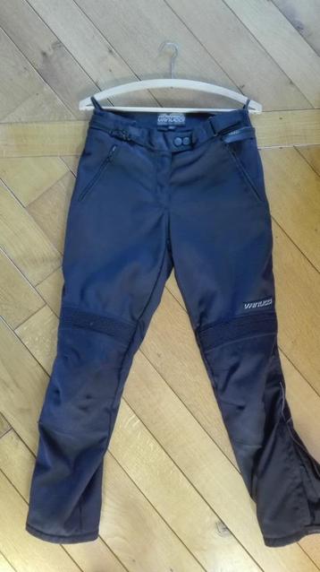 Pantalon de moto noir Vanucci taille S-M  beschikbaar voor biedingen