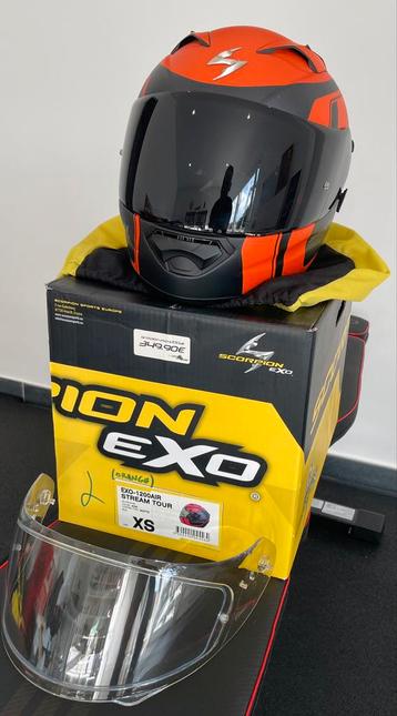 Scorpion helm maat XS casi nieuw beschikbaar voor biedingen