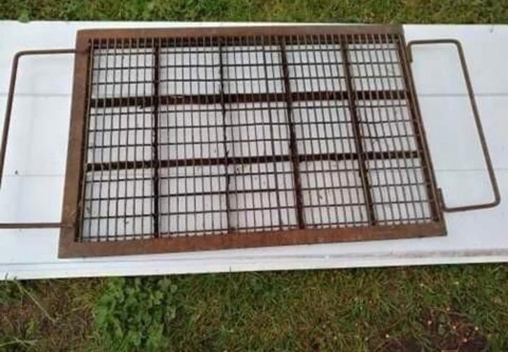 grill voor grote stalen barbecue en roestvrijstalen grill, Tuin en Terras, Barbecue-accessoires, Ophalen